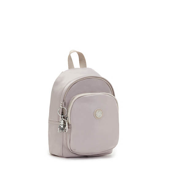 Mochilas Kipling Delia Compact Metallic Convertible Blancos | MX 1559NW